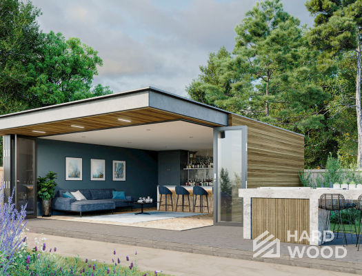 Патио беседка в стиле хай-тек №46 - фото 1654