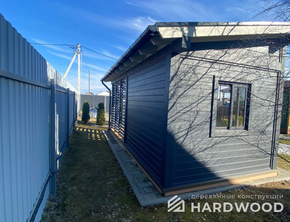 Скандинавская беседка из дерева №93 - фото 2245